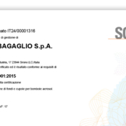 ISO9001 certificate italiano